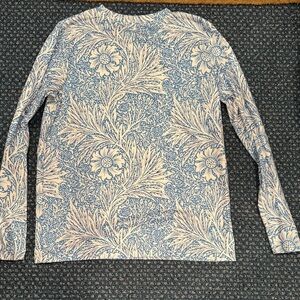 Exclusive Blue and White Floral Top
